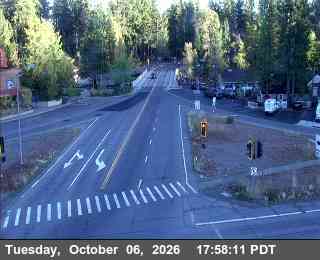 Hwy 89 at Hwy 28, SR-89 at 18:00 on 2026-10-06