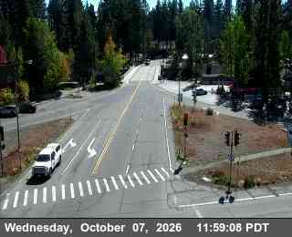 Hwy 89 at Hwy 28, SR-89 at 12:00 on 2026-10-07