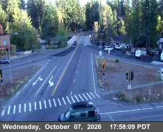 Hwy 89 at Hwy 28, SR-89 at 18:00 on 2026-10-07