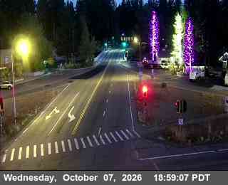 Hwy 89 at Hwy 28, SR-89 at 19:00 on 2026-10-07