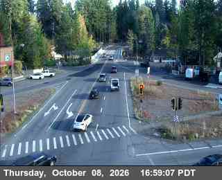Hwy 89 at Hwy 28, SR-89 at 17:00 on 2026-10-08