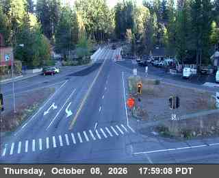 Hwy 89 at Hwy 28, SR-89 at 18:00 on 2026-10-08