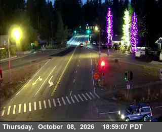Hwy 89 at Hwy 28, SR-89 at 19:00 on 2026-10-08