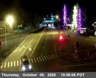 Hwy 89 at Hwy 28, SR-89 at 20:00 on 2026-10-08