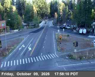 Hwy 89 at Hwy 28, SR-89 at 18:00 on 2026-10-09