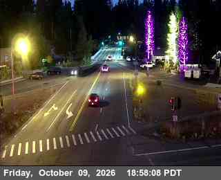 Hwy 89 at Hwy 28, SR-89 at 19:00 on 2026-10-09