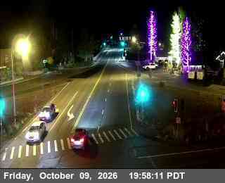 Hwy 89 at Hwy 28, SR-89 at 20:00 on 2026-10-09