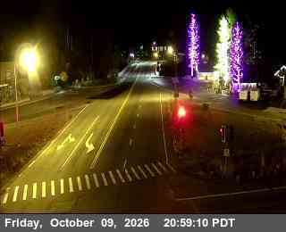 Hwy 89 at Hwy 28, SR-89 at 21:00 on 2026-10-09
