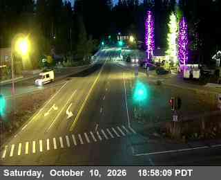 Hwy 89 at Hwy 28, SR-89 at 19:00 on 2026-10-10