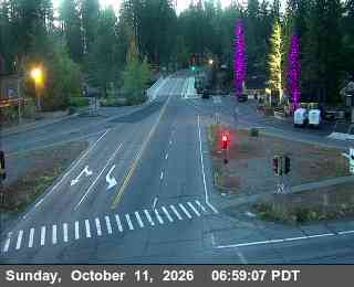Hwy 89 at Hwy 28, SR-89 at 07:00 on 2026-10-11