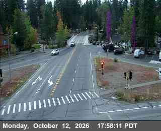 Hwy 89 at Hwy 28, SR-89 at 18:00 on 2026-10-12