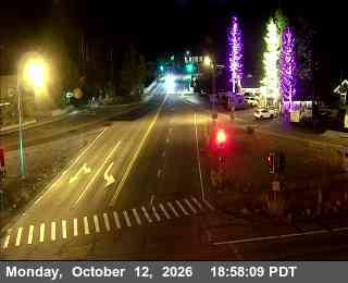 Hwy 89 at Hwy 28, SR-89 at 19:00 on 2026-10-12