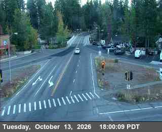Hwy 89 at Hwy 28, SR-89 at 18:00 on 2026-10-13