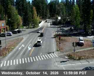 Hwy 89 at Hwy 28, SR-89 at 14:00 on 2026-10-14