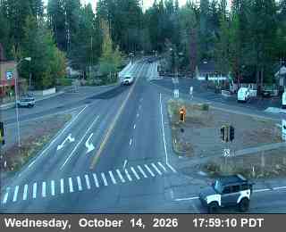 Hwy 89 at Hwy 28, SR-89 at 18:00 on 2026-10-14