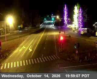 Hwy 89 at Hwy 28, SR-89 at 20:00 on 2026-10-14