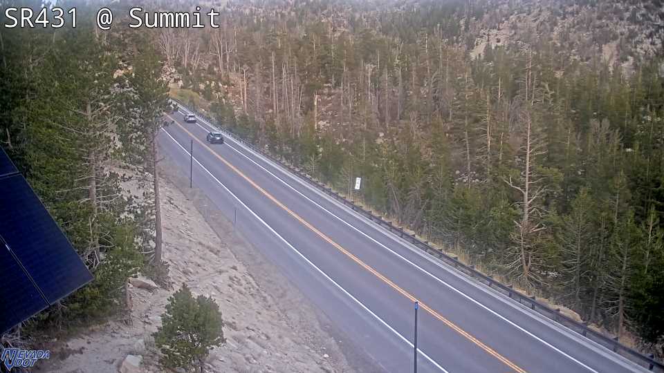 Mt Rose Summit, SR-431 at 18:00 on 2026-10-04