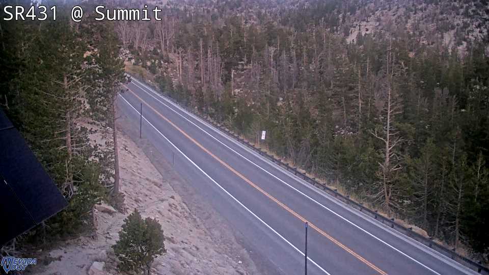 Mt Rose Summit, SR-431 at 19:00 on 2026-10-04