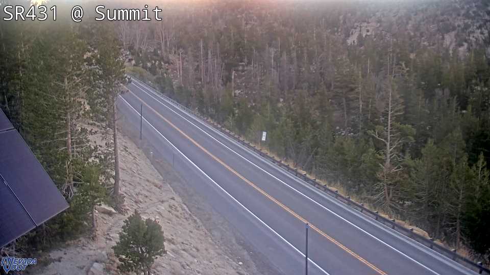 Mt Rose Summit, SR-431 at 07:00 on 2026-10-05