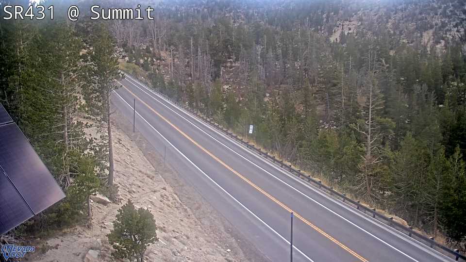 Mt Rose Summit, SR-431 at 09:00 on 2026-10-05