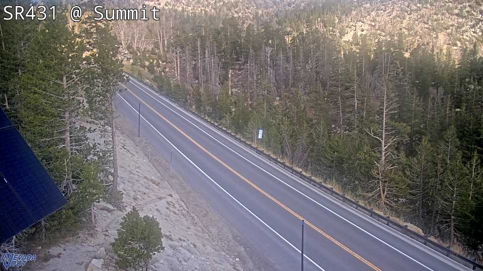 Mt Rose Summit, SR-431 at 17:00 on 2026-10-05