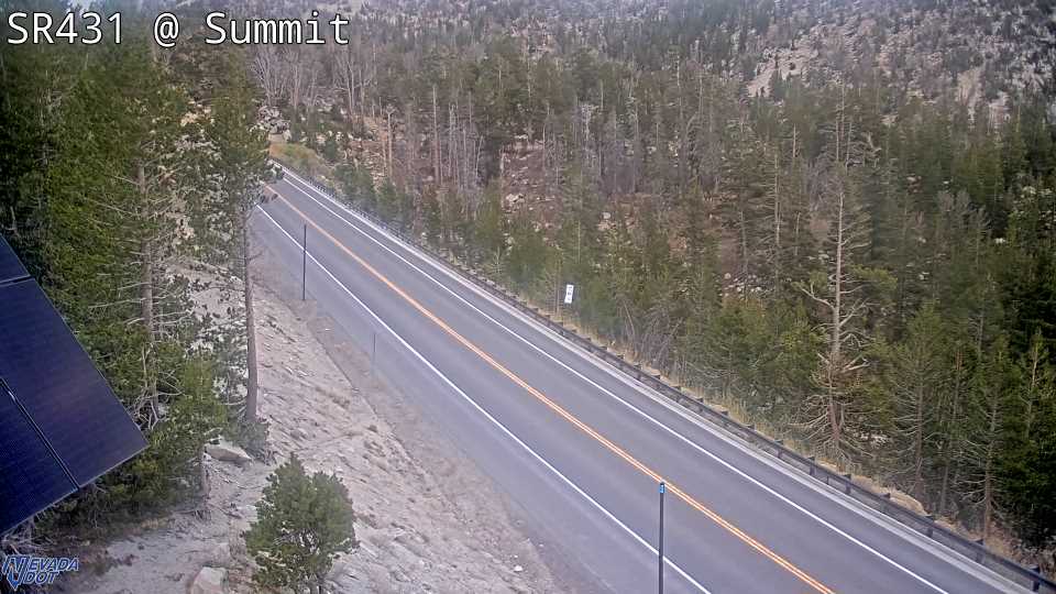 Mt Rose Summit, SR-431 at 18:00 on 2026-10-05