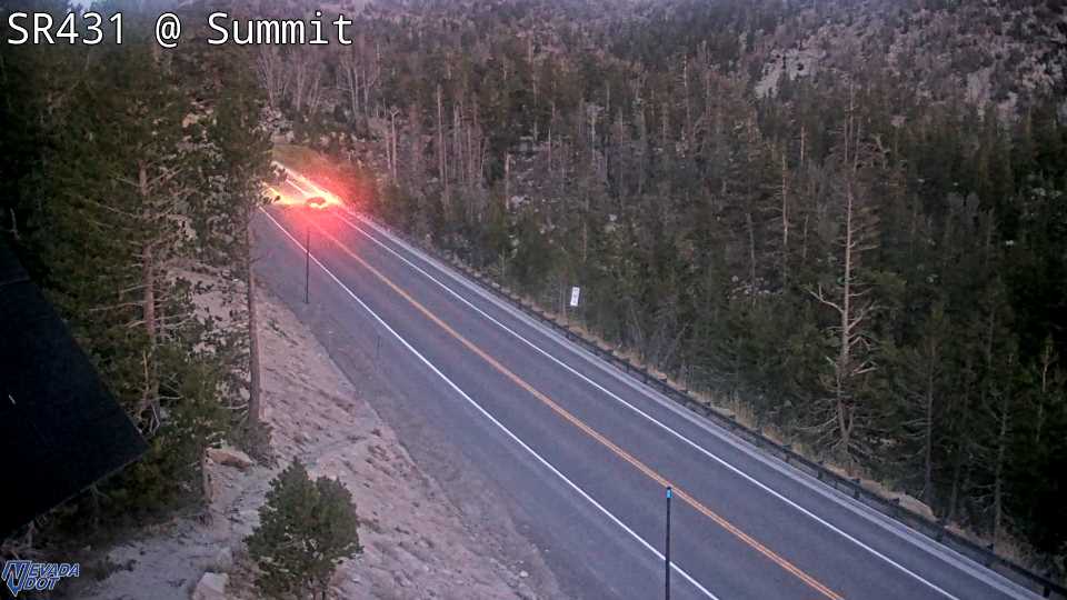 Mt Rose Summit, SR-431 at 19:00 on 2026-10-05