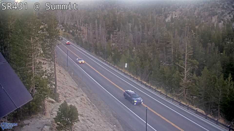 Mt Rose Summit, SR-431 at 07:00 on 2026-10-06