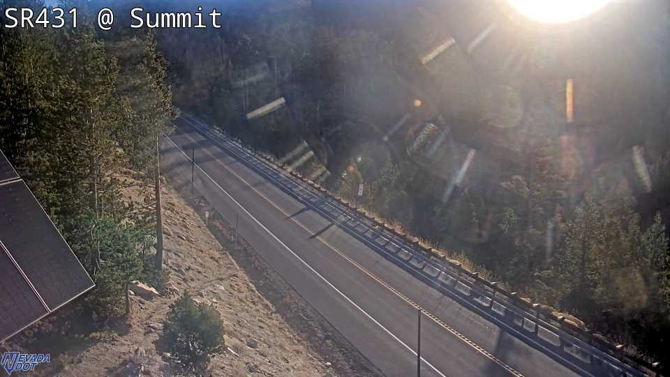 Mt Rose Summit, SR-431 at 08:00 on 2026-10-06