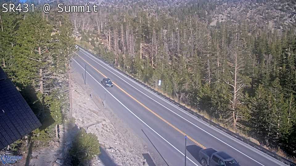 Mt Rose Summit, SR-431 at 17:00 on 2026-10-06