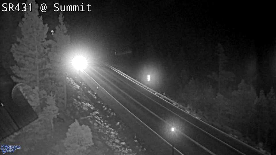 Mt Rose Summit, SR-431 at 21:00 on 2026-10-06