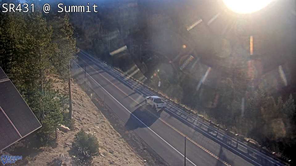 Mt Rose Summit, SR-431 at 08:00 on 2026-10-07