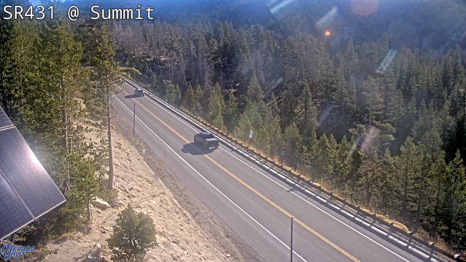 Mt Rose Summit, SR-431 at 09:00 on 2026-10-07