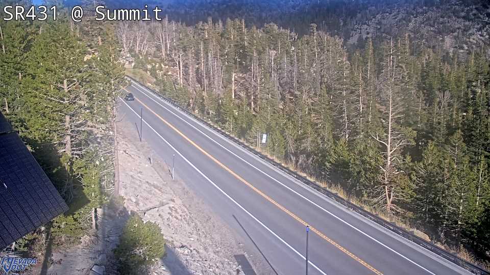 Mt Rose Summit, SR-431 at 17:00 on 2026-10-07