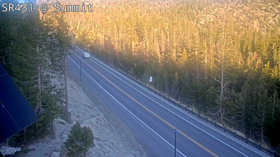 Mt Rose Summit, SR-431 at 18:00 on 2026-10-07