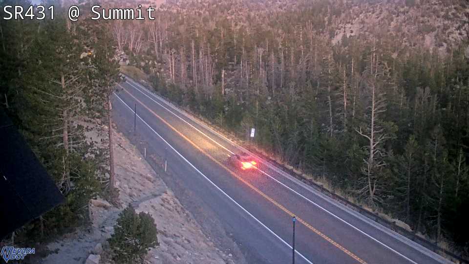 Mt Rose Summit, SR-431 at 19:00 on 2026-10-07