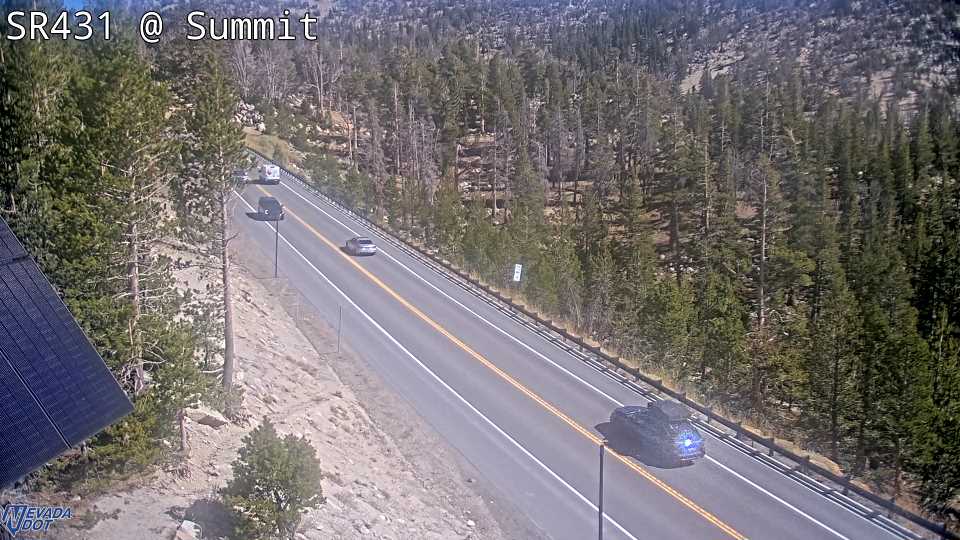 Mt Rose Summit, SR-431 at 13:00 on 2026-10-08