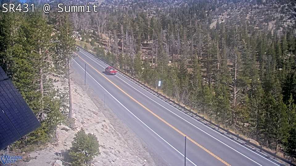 Mt Rose Summit, SR-431 at 14:00 on 2026-10-08
