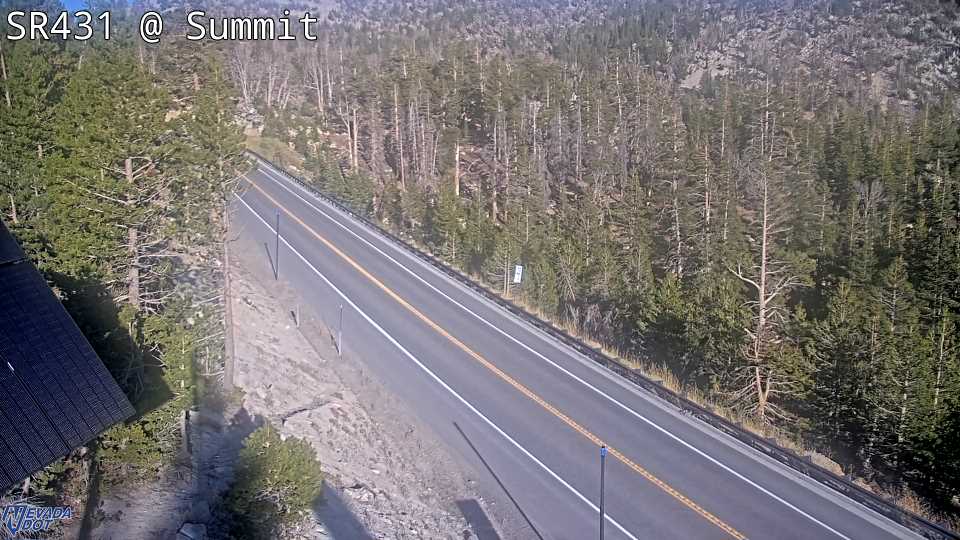 Mt Rose Summit, SR-431 at 17:00 on 2026-10-08