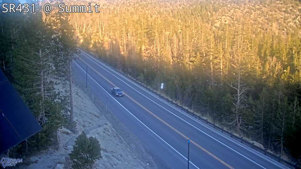 Mt Rose Summit, SR-431 at 18:00 on 2026-10-08
