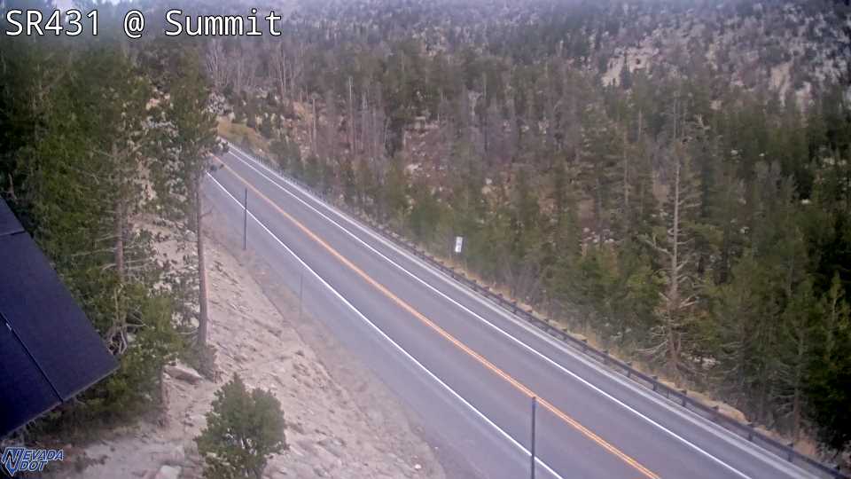 Mt Rose Summit, SR-431 at 07:00 on 2026-10-09