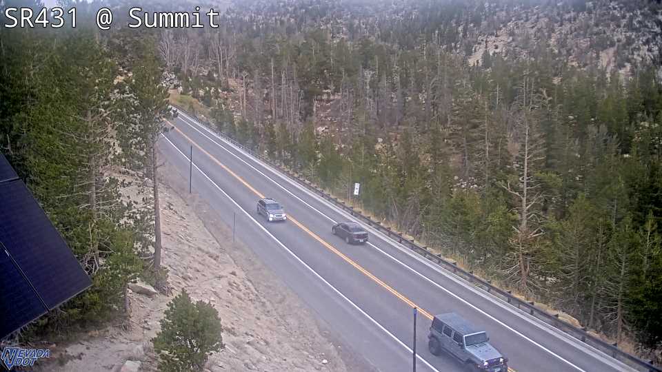 Mt Rose Summit, SR-431 at 08:00 on 2026-10-09