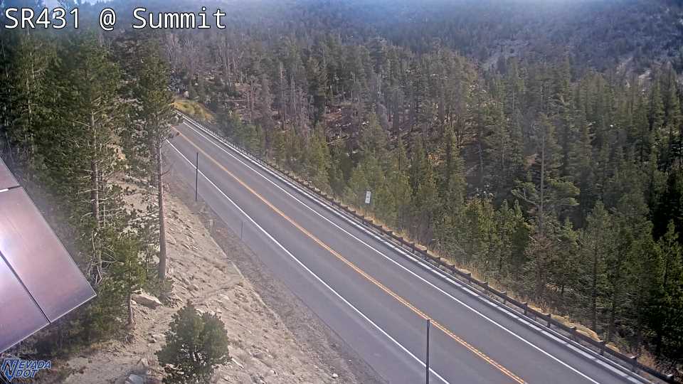 Mt Rose Summit, SR-431 at 10:00 on 2026-10-09
