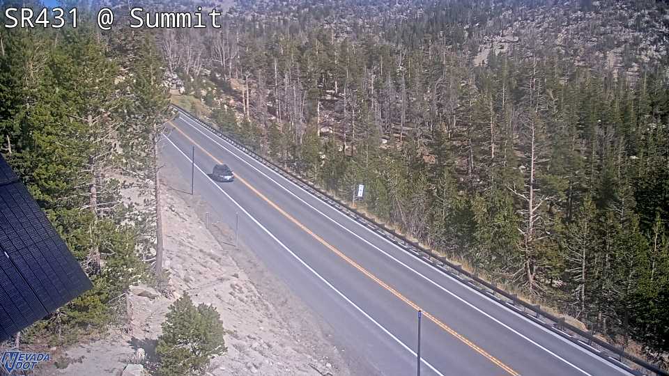 Mt Rose Summit, SR-431 at 15:00 on 2026-10-09