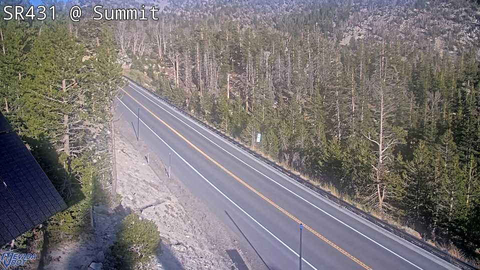 Mt Rose Summit, SR-431 at 17:00 on 2026-10-09