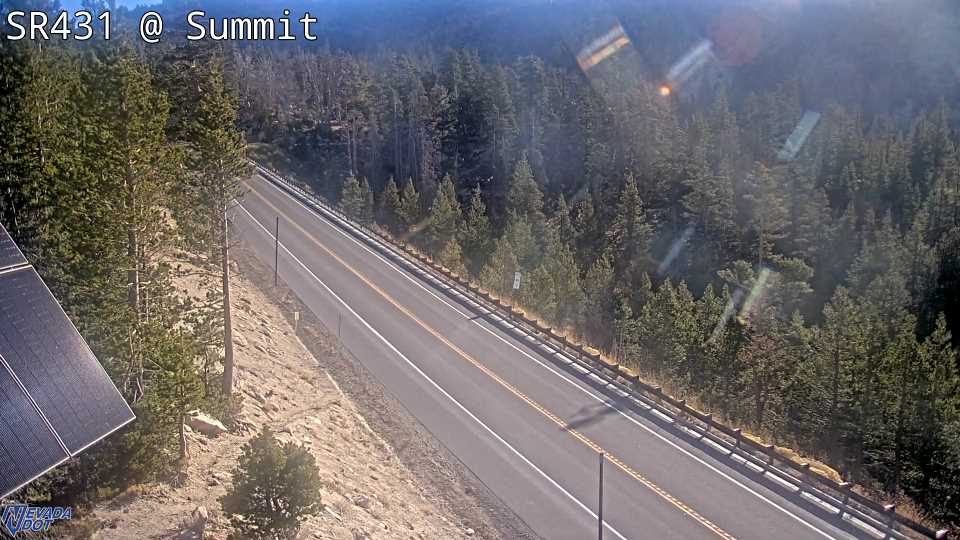 Mt Rose Summit, SR-431 at 09:00 on 2026-10-10