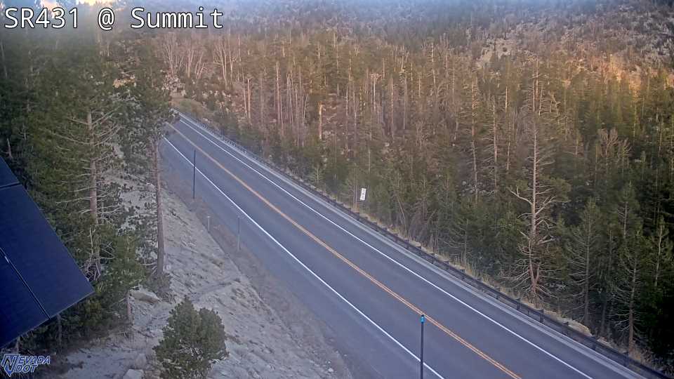 Mt Rose Summit, SR-431 at 18:00 on 2026-10-10