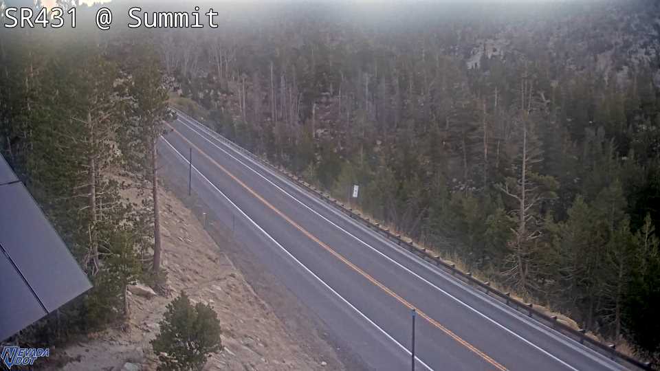 Mt Rose Summit, SR-431 at 07:00 on 2026-10-11