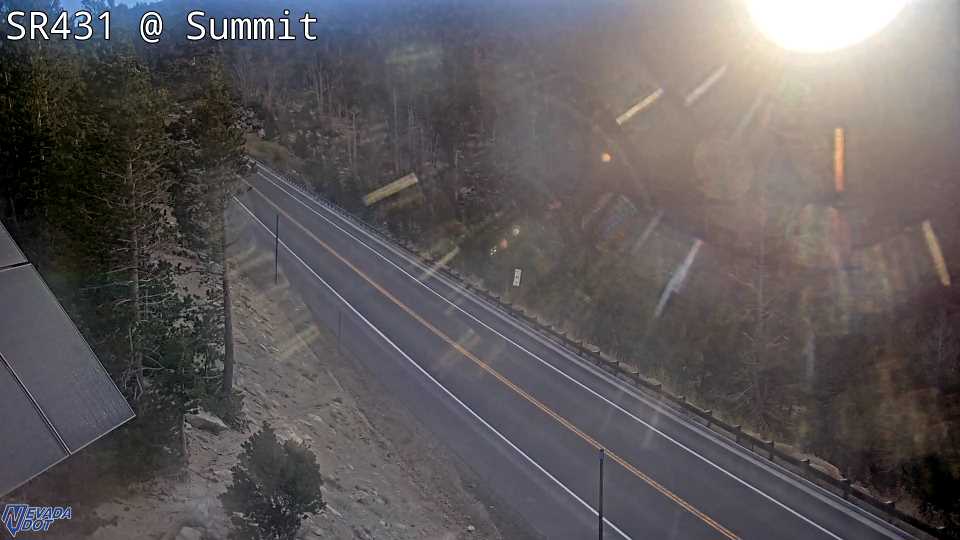 Mt Rose Summit, SR-431 at 08:00 on 2026-10-11