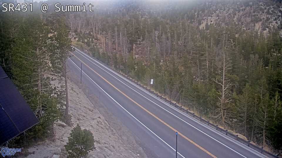 Mt Rose Summit, SR-431 at 09:00 on 2026-10-11